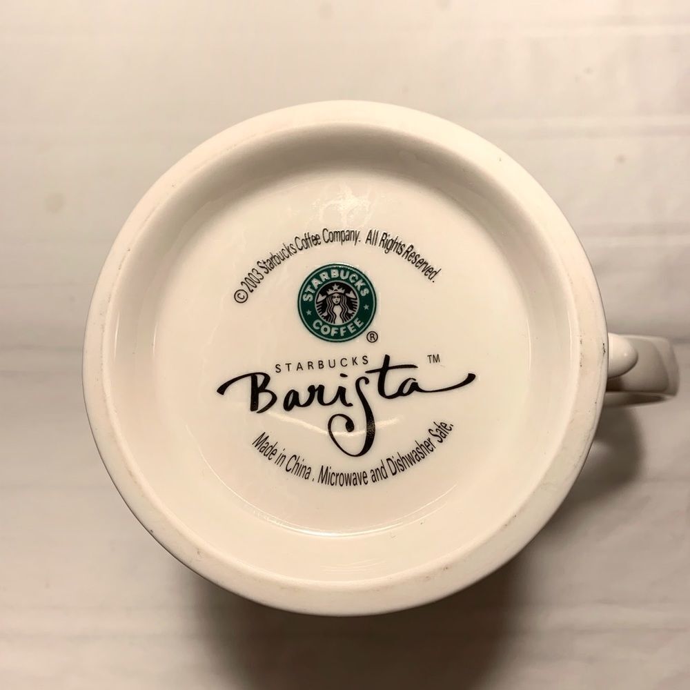 2003 Starbucks Barista Pitcher   - Picture 6 of 6